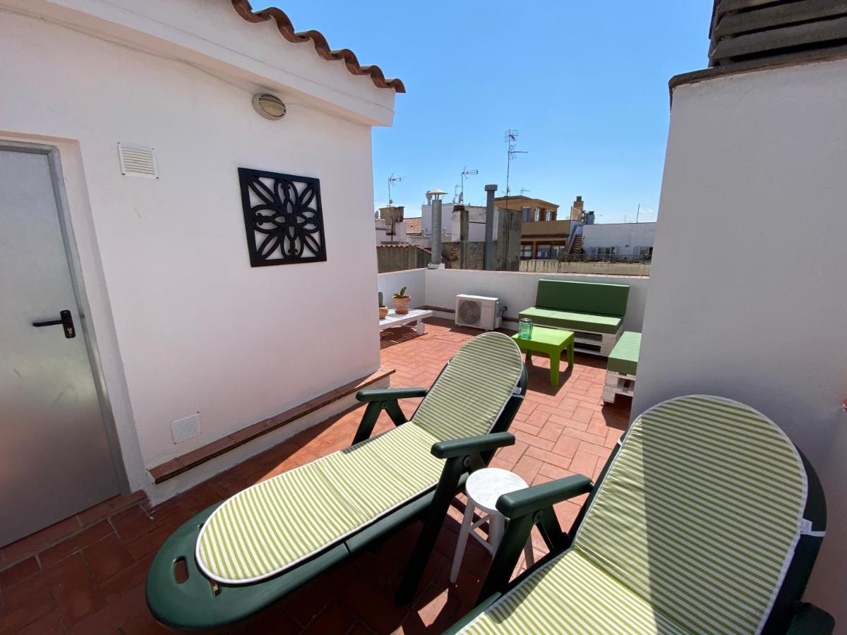 Amazing 2 Bedroom Apartment With Big Sun Terrace Sitges Centre Beach エクステリア 写真