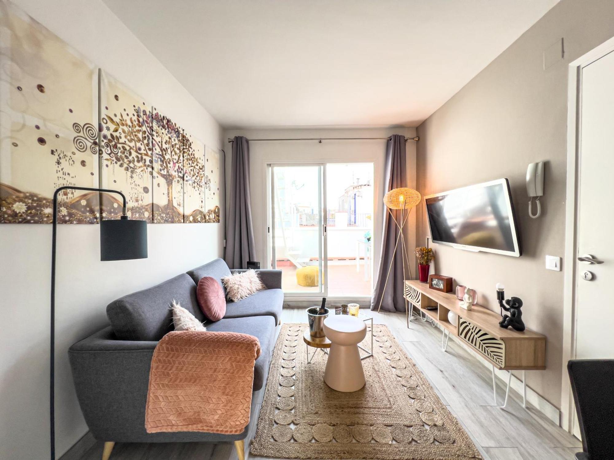 Amazing 2 Bedroom Apartment With Big Sun Terrace Sitges Centre Beach エクステリア 写真